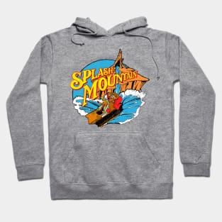 Splash Mountain // Vintage Style Design Hoodie